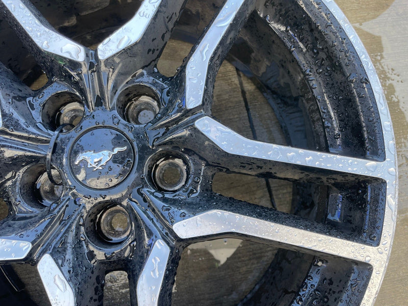 Load image into Gallery viewer, FORD MUSTANG 18x8 10 5 SPLIT SPOKE ALLOY WHEEL RIM W/TIRE (ONLY#1) 18-23 #113574

