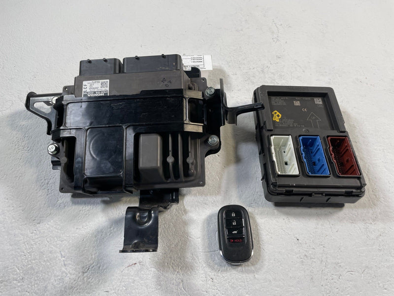 Load image into Gallery viewer, 2023-2024 HONDA PILOT LX ENGINE &amp; BODY CONTROL MODULE ECM BCM W/ KEY FOB #109626
