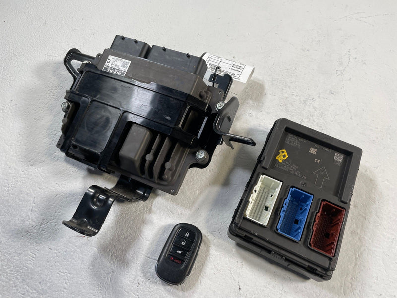 Load image into Gallery viewer, 2023-2024 HONDA PILOT LX ENGINE &amp; BODY CONTROL MODULE ECM BCM W/ KEY FOB #109626
