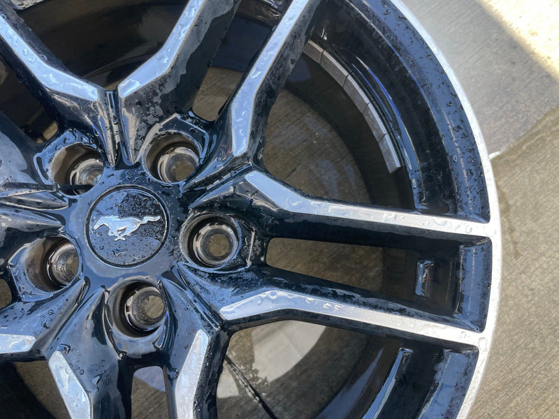 Load image into Gallery viewer, FORD MUSTANG 18x8 10 5 SPLIT SPOKE ALLOY WHEEL RIM W/TIRE (ONLY#1) 18-23 #113575
