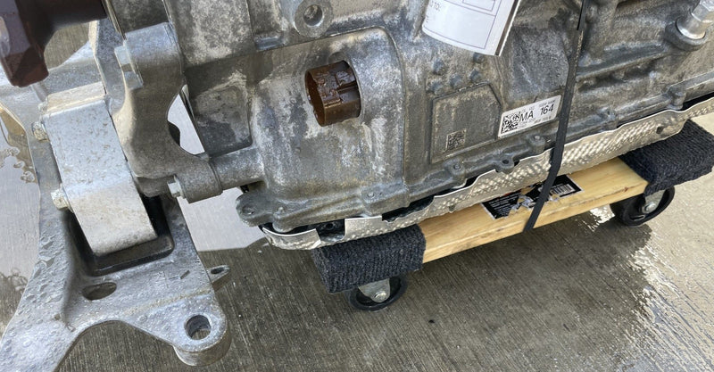 Load image into Gallery viewer, FORD MUSTANG ECOBOOST RWD AUTO TRANSMISSION ASSEMBLY 2.3L 32K MILES 21-23 113572
