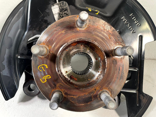 2019 - 2025 MAZDA CX-5 FRONT LEFT SIDE SPINDLE KNUCKLE & WHEEL HUB 2.5L