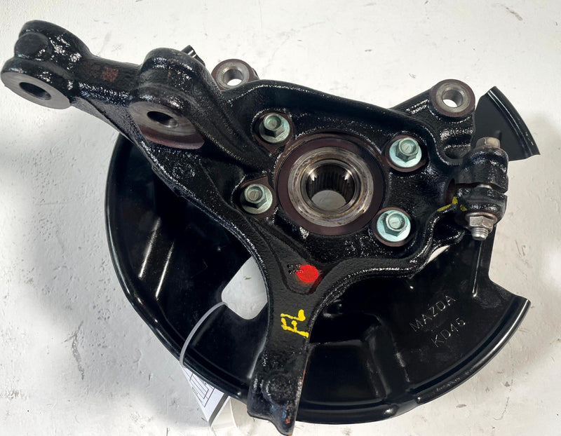Load image into Gallery viewer, 2019 - 2025 MAZDA CX-5 FRONT LEFT SIDE SPINDLE KNUCKLE &amp; WHEEL HUB 2.5L # 113808
