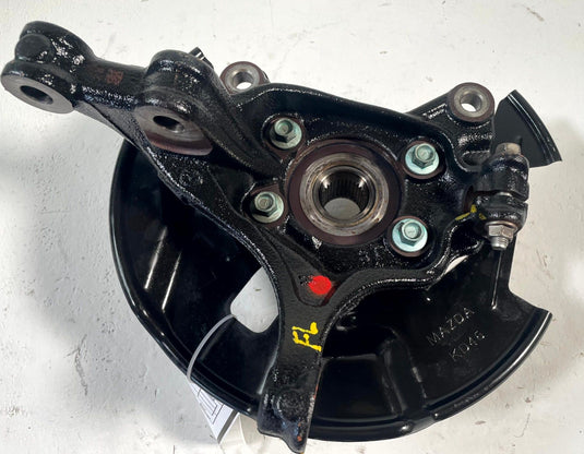 2019 - 2025 MAZDA CX-5 FRONT LEFT SIDE SPINDLE KNUCKLE & WHEEL HUB 2.5L