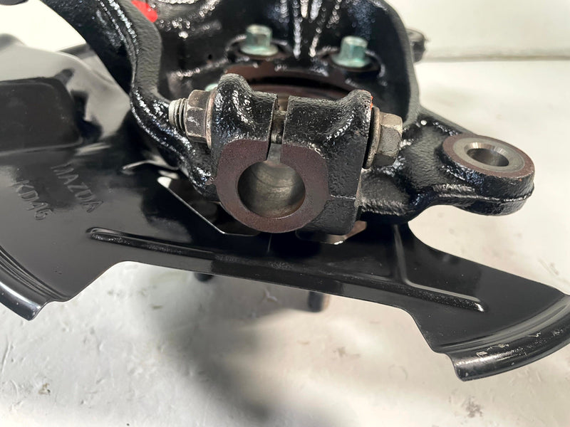Load image into Gallery viewer, 2019 - 2025 MAZDA CX-5 FRONT LEFT SIDE SPINDLE KNUCKLE &amp; WHEEL HUB 2.5L # 113808
