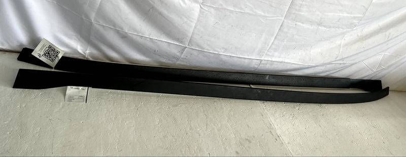 Load image into Gallery viewer, 2021-2025 NISSAN ROGUE LEFT &amp; RIGHT SIDE ROOF LUGGAGE RACK RAIL BLACK # 106837
