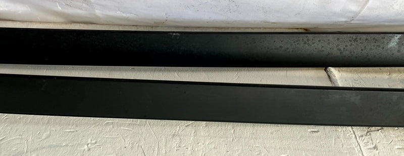 Load image into Gallery viewer, 2021-2025 NISSAN ROGUE LEFT &amp; RIGHT SIDE ROOF LUGGAGE RACK RAIL BLACK # 106837
