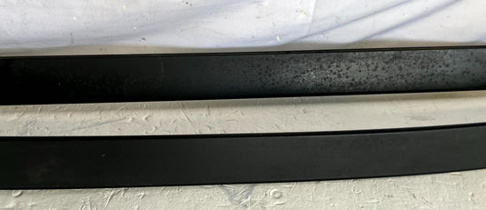 2021-2025 NISSAN ROGUE LEFT & RIGHT SIDE ROOF LUGGAGE RACK RAIL BLACK