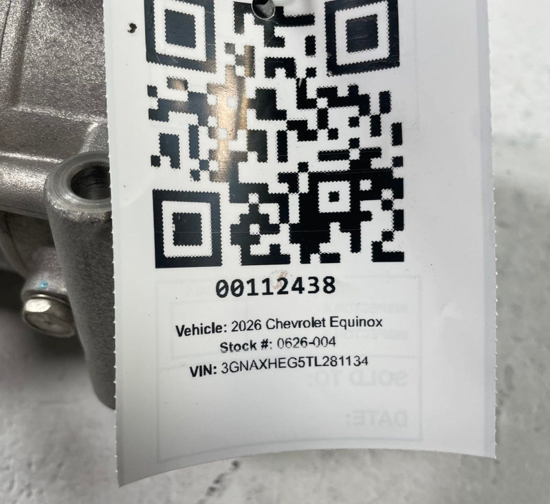 Load image into Gallery viewer, 2025-26 CHEVROLET EQUINOX AC AIR CONDITIONING COMPRESSOR &amp; CLUTCH 1.5L # 112438
