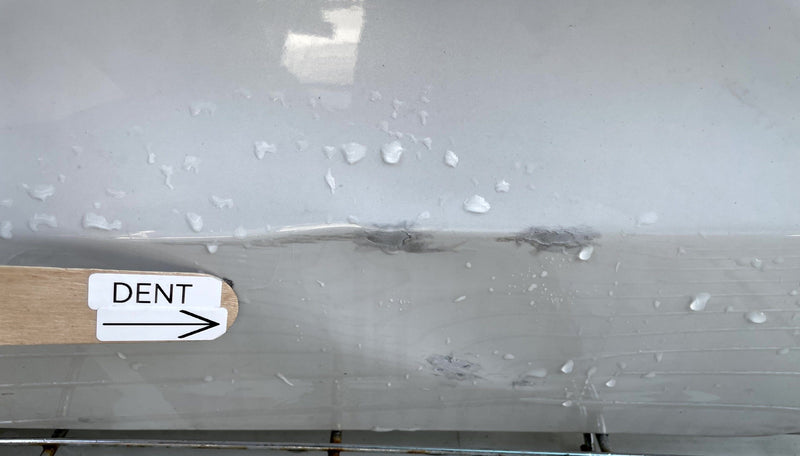 Load image into Gallery viewer, ACURA ILX REAR LEFT DRIVER SIDE DOOR ASSEMBLY WHITE (NH883P) 2016-2022 # 113685
