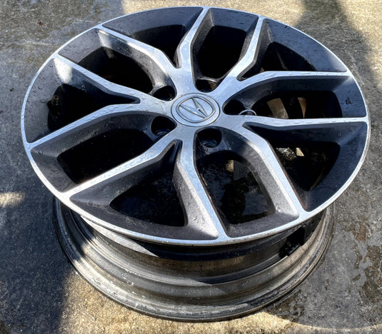 ACURA ILX 17X7J 5 Y SPOKE MACHINED FACE SILVER ALLOY WHEEL RIM 2019-2022