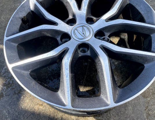 ACURA ILX 17X7J 5 Y SPOKE MACHINED FACE SILVER ALLOY WHEEL RIM 2019-2022