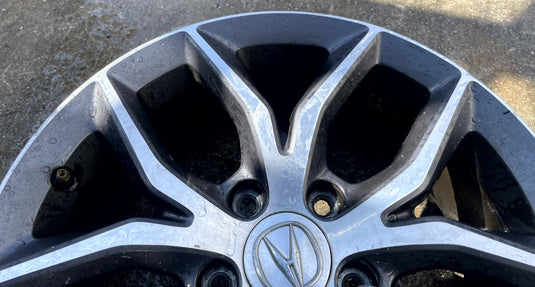 ACURA ILX 17X7J 5 Y SPOKE MACHINED FACE SILVER ALLOY WHEEL RIM 2019-2022