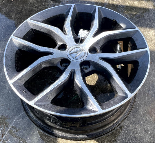 ACURA ILX 17X7J 5 Y SPOKE MACHINED FACE SILVER ALLOY WHEEL RIM 2019-2022