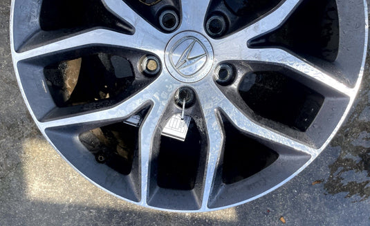 ACURA ILX 17X7J 5 Y SPOKE MACHINED FACE SILVER ALLOY WHEEL RIM 2019-2022