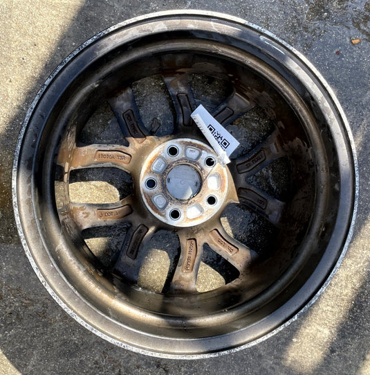 ACURA ILX 17X7J 5 Y SPOKE MACHINED FACE SILVER ALLOY WHEEL RIM 2019-2022