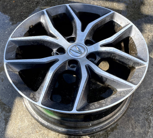 ACURA ILX 17X7J 5 Y SPOKE MACHINED FACE SILVER ALLOY WHEEL RIM 2019-2022
