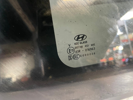 2024-2026 HYUNDAI SANTA FE FRONT UPPER OVERHEAD SUNROOF WINDOW GLASS