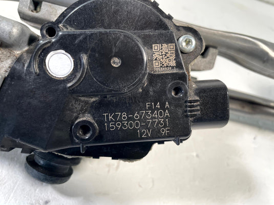 2017-2025 MAZDA CX-5 FRONT WINDSHIELD WIPER LINKAGE W/ MOTOR TK7867340A