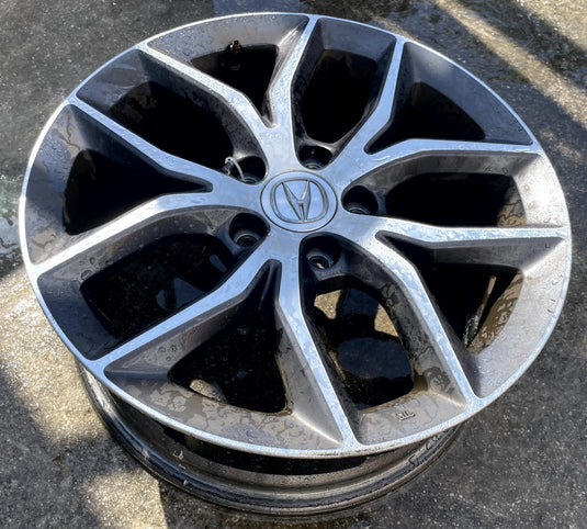 ACURA ILX 17X7J 5 Y SPOKE MACHINED FACE SILVER ALLOY WHEEL RIM 2019-2022