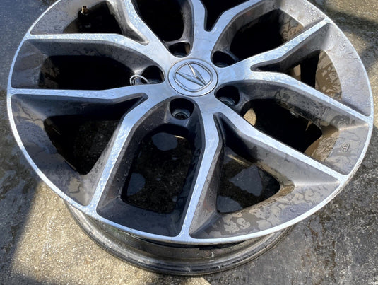 ACURA ILX 17X7J 5 Y SPOKE MACHINED FACE SILVER ALLOY WHEEL RIM 2019-2022
