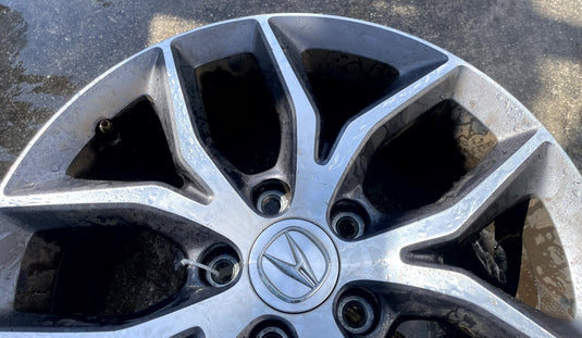 ACURA ILX 17X7J 5 Y SPOKE MACHINED FACE SILVER ALLOY WHEEL RIM 2019-2022