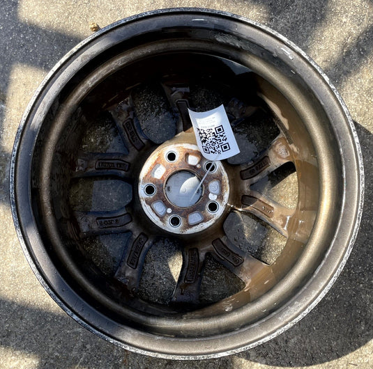 ACURA ILX 17X7J 5 Y SPOKE MACHINED FACE SILVER ALLOY WHEEL RIM 2019-2022