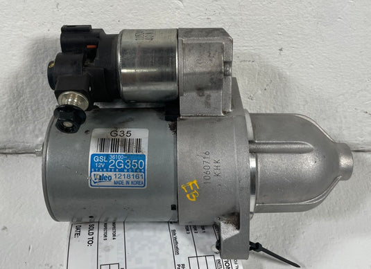 2019 - 2023 GENESIS G70 ENGINE IGNITION STARTER MOTOR ASSEMBLY 2.0L