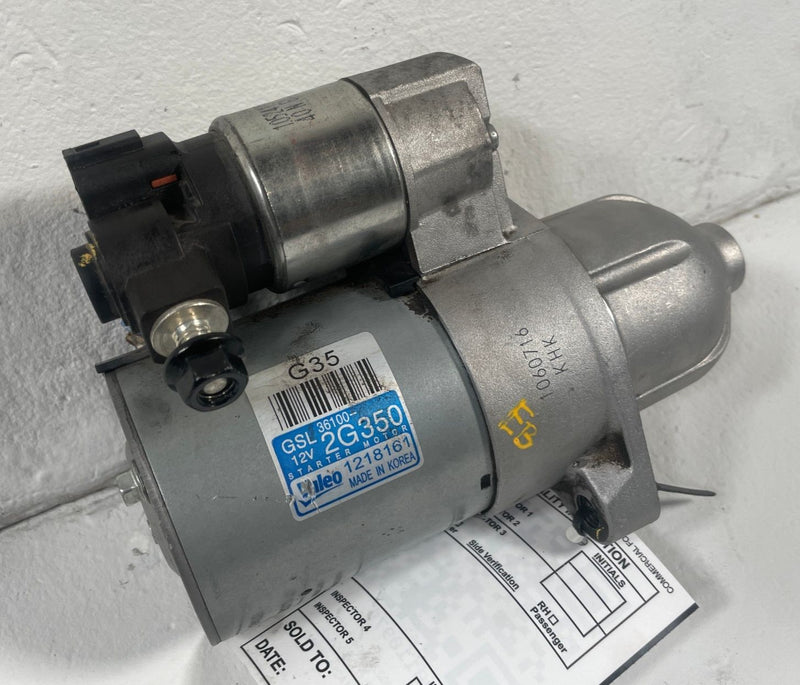 Load image into Gallery viewer, 2019 - 2023 GENESIS G70 ENGINE IGNITION STARTER MOTOR ASSEMBLY 2.0L # 110979
