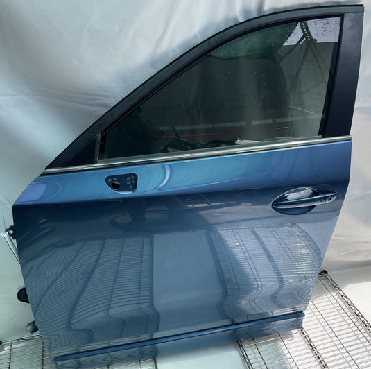 MAZDA CX-5 FRONT LEFT DRIVER SIDE DOOR SHELL ASSEMBLY BLUE (45B) 2017-25