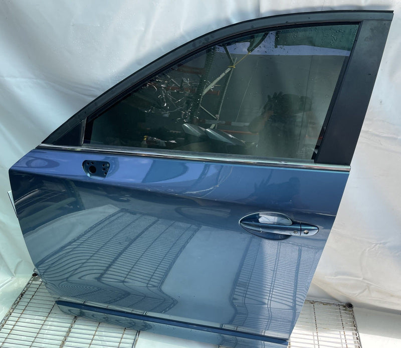 Load image into Gallery viewer, MAZDA CX-5 FRONT LEFT DRIVER SIDE DOOR SHELL ASSEMBLY BLUE (45B) 2017-25 #111175
