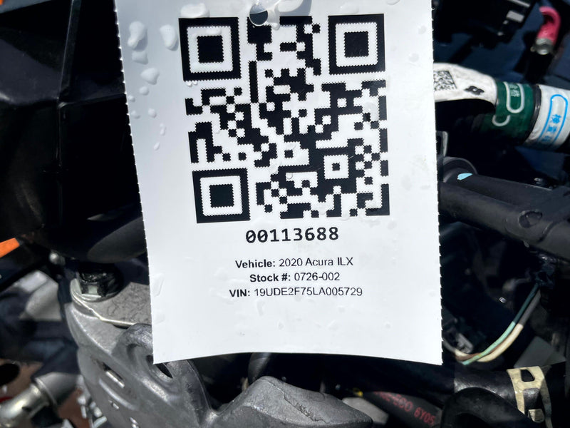Load image into Gallery viewer, ACURA ILX FWD AUTOMATIC ENGINE MOTOR ASSEMBLY 35K MILES 2016-2022 # 113688
