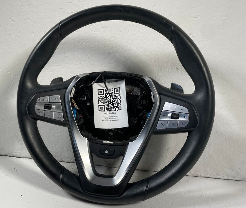 Load image into Gallery viewer, 18-25 BMW X3 X4 G01 G02 STEERING WHEEL W/ MULTIFUNCTION SWITCH BUTTON # 108286

