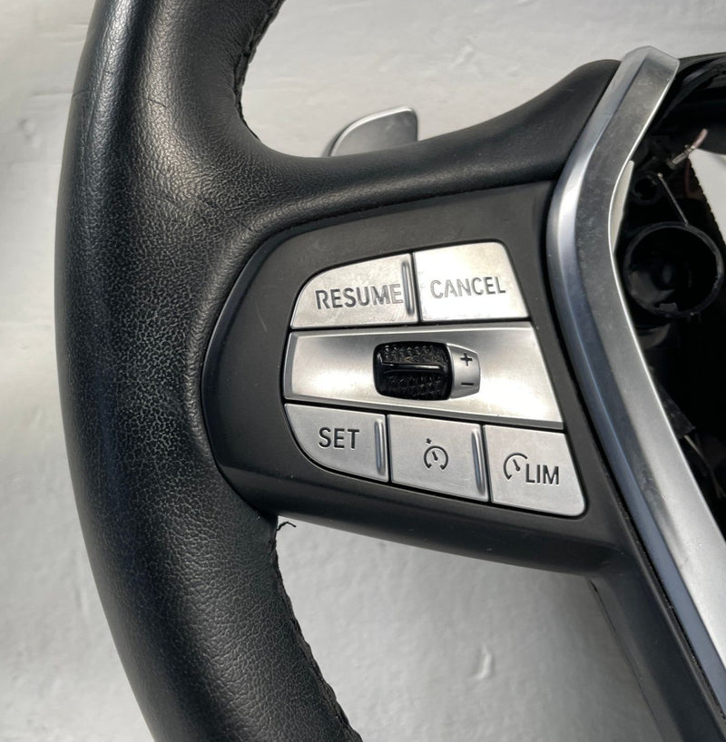Load image into Gallery viewer, 18-25 BMW X3 X4 G01 G02 STEERING WHEEL W/ MULTIFUNCTION SWITCH BUTTON # 108286
