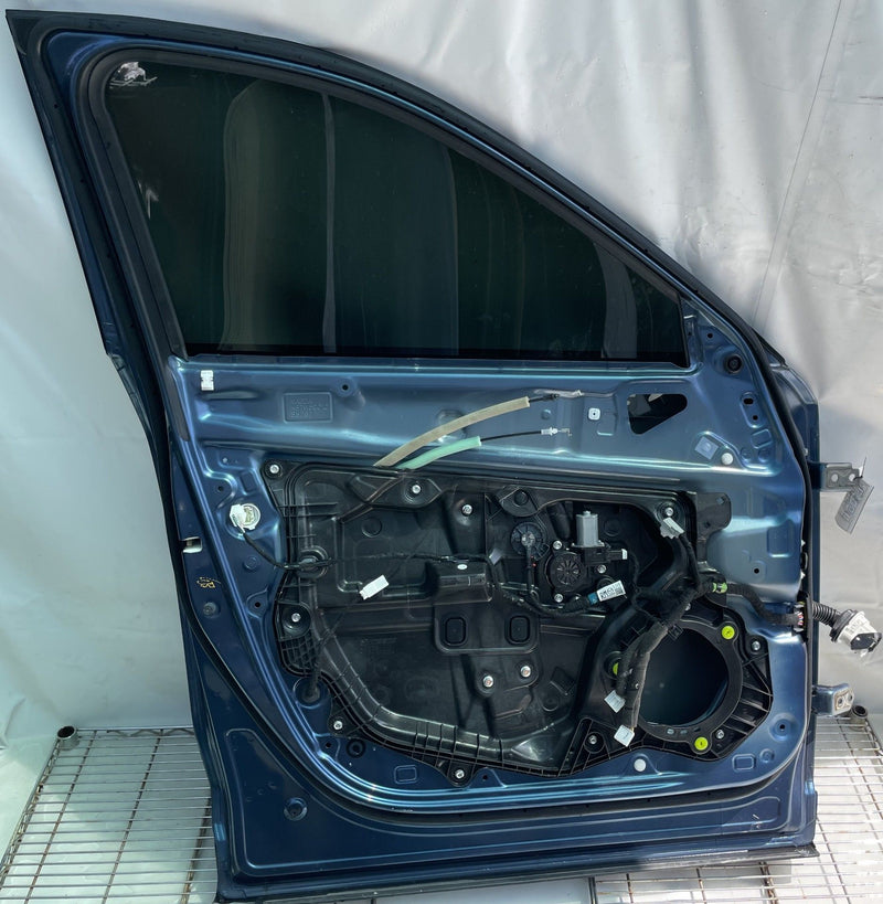 Load image into Gallery viewer, MAZDA CX-5 FRONT LEFT DRIVER SIDE DOOR SHELL ASSEMBLY BLUE (45B) 2017-25 #111175
