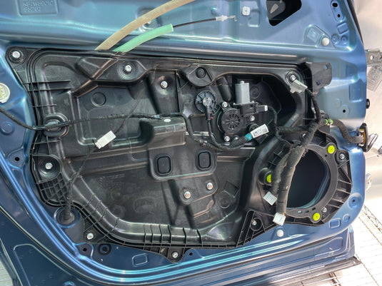 MAZDA CX-5 FRONT LEFT DRIVER SIDE DOOR SHELL ASSEMBLY BLUE (45B) 2017-25
