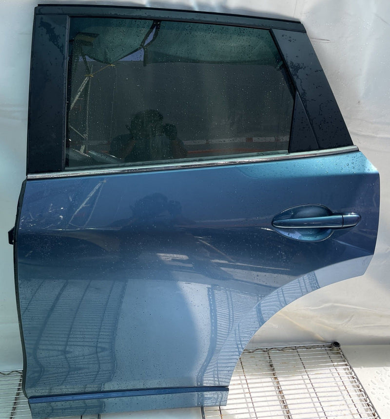 Load image into Gallery viewer, MAZDA CX-5 REAR LEFT DRIVER SIDE DOOR SHELL ASSEMBLY BLUE (45B) 2017-25 # 111174

