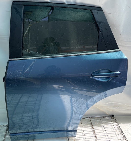 MAZDA CX-5 REAR LEFT DRIVER SIDE DOOR SHELL ASSEMBLY BLUE (45B) 2017-25