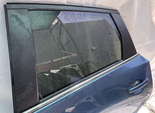 MAZDA CX-5 REAR LEFT DRIVER SIDE DOOR SHELL ASSEMBLY BLUE (45B) 2017-25