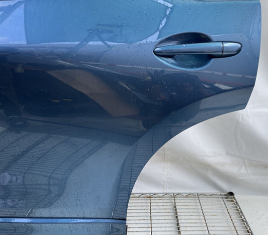 MAZDA CX-5 REAR LEFT DRIVER SIDE DOOR SHELL ASSEMBLY BLUE (45B) 2017-25