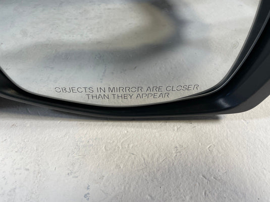 2023-2025 HONDA PILOT FRONT RIGHT SIDE VIEW DOOR MIRROR W/O CAMERA BLACK