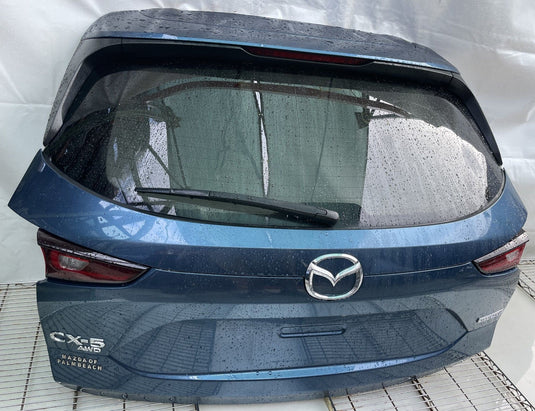 MAZDA CX-5 REAR TRUNK LID DECK TAIL GATE HATCH ASSEMBLY BLUE (45B) 17-25