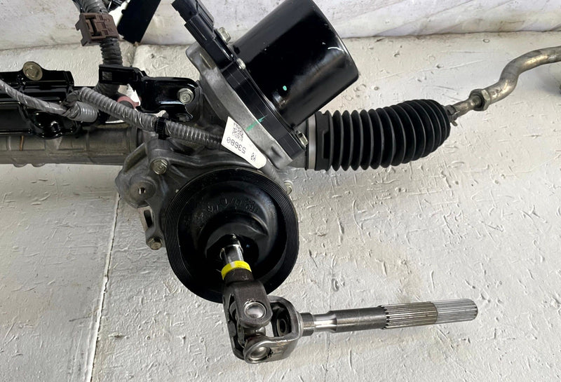 Load image into Gallery viewer, 2016 - 2022 ACURA ILX FWD POWER STEERING GEAR RACK AND PINION 35K MILES # 113666
