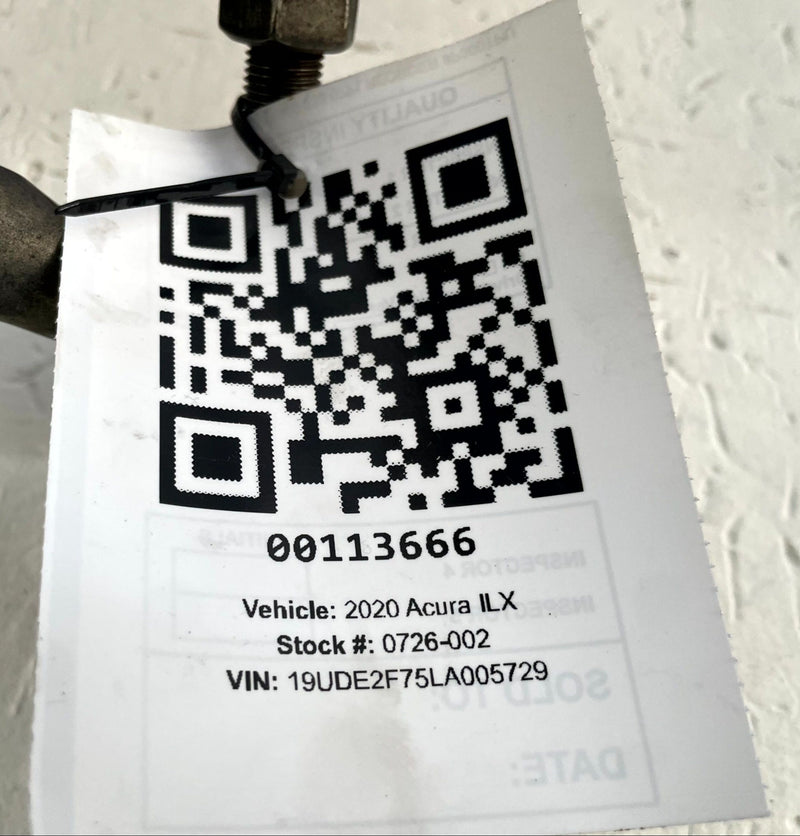 Load image into Gallery viewer, 2016 - 2022 ACURA ILX FWD POWER STEERING GEAR RACK AND PINION 35K MILES # 113666
