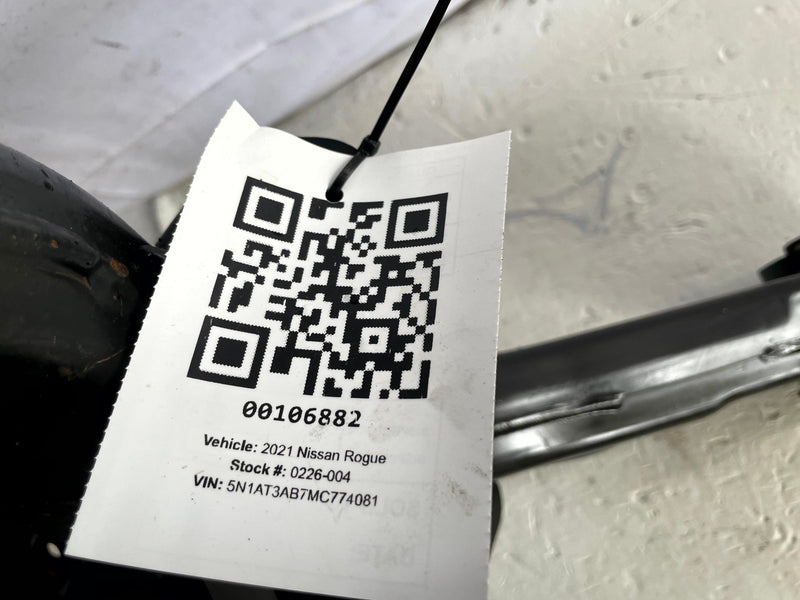 Load image into Gallery viewer, 2021 - 2025 NISSAN ROGUE REAR SUSPENSION SUBFRAME CROSSMEMBER CRADLE # 106882
