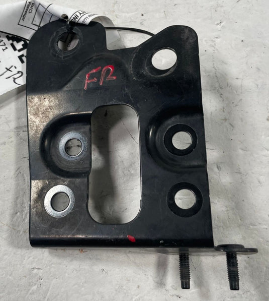 2017 - 2022 INFINITI Q60 FRONT RIGHT SIDE HOOD LATCH LOCK MOUNT BRACKET