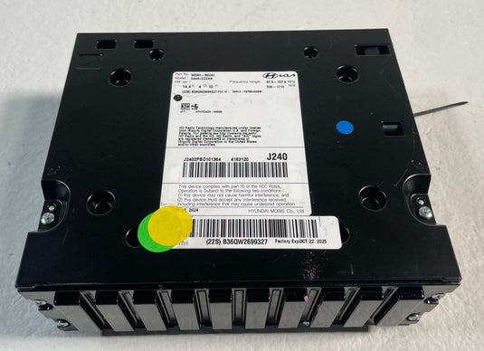 2024-2025 HYUNDAI SANTA FE DASHBOARD RADIO AUDIO CONTROL MODULE UNIT