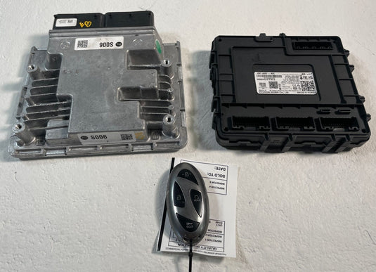 24-25 SANTA FE FWD ENGINE & BODY CONTROL MODULE ECM BCM W/ KEY FOB 2.5L