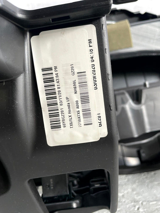 2018 - 2022 ACURA ILX DASHBOARD INSTRUMENT PANEL PAD ASSEMBLY BLACK
