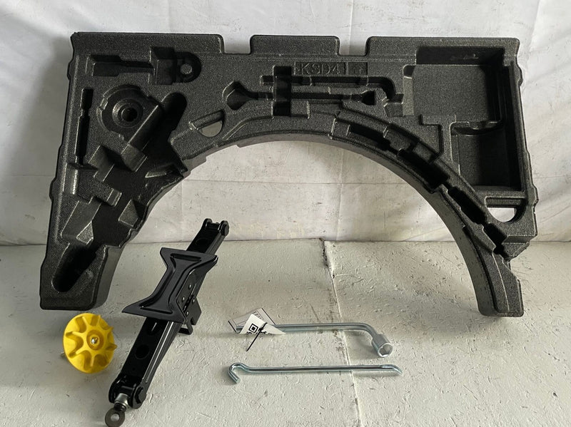 Load image into Gallery viewer, 22-25 MAZDA CX-5 TRUNK EMERGENCY JACK TOOLS STORAGE HOLDER BOX W/ TOOL #111219

